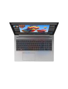 لپتاپ ZBOOK 15U G6 از بالا