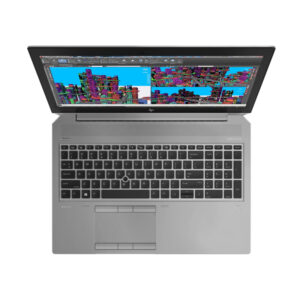 لپتاپ HP ZBook 15 G5 از بالا
