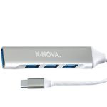 هاب 4 پورت USB-C برند X-NOVA مدل X950