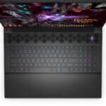 لپ تاپ گیمینگ Dell Alienware M18 R1 Gaming از بالا