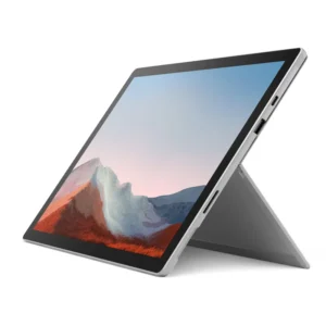 لپتاپ سرفیس پرو 7 نقره ای از بقل