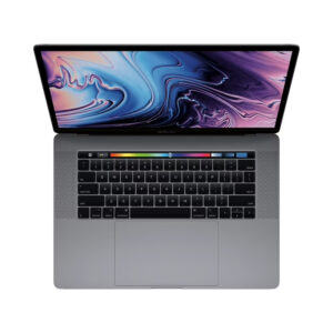 لپتاپ Macbook Pro 2019 1990 باز از بالا